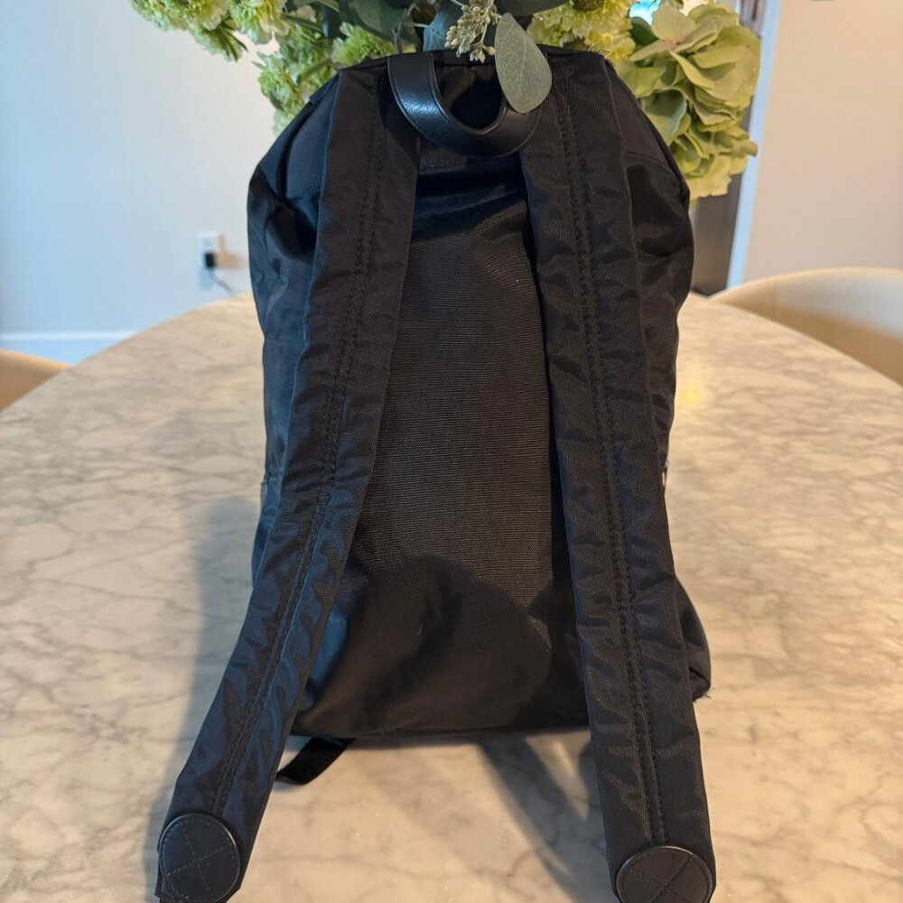 Marc Jacobs Black Nylon Backpack w/ Front Zip Pockets - Picture 4 of 6